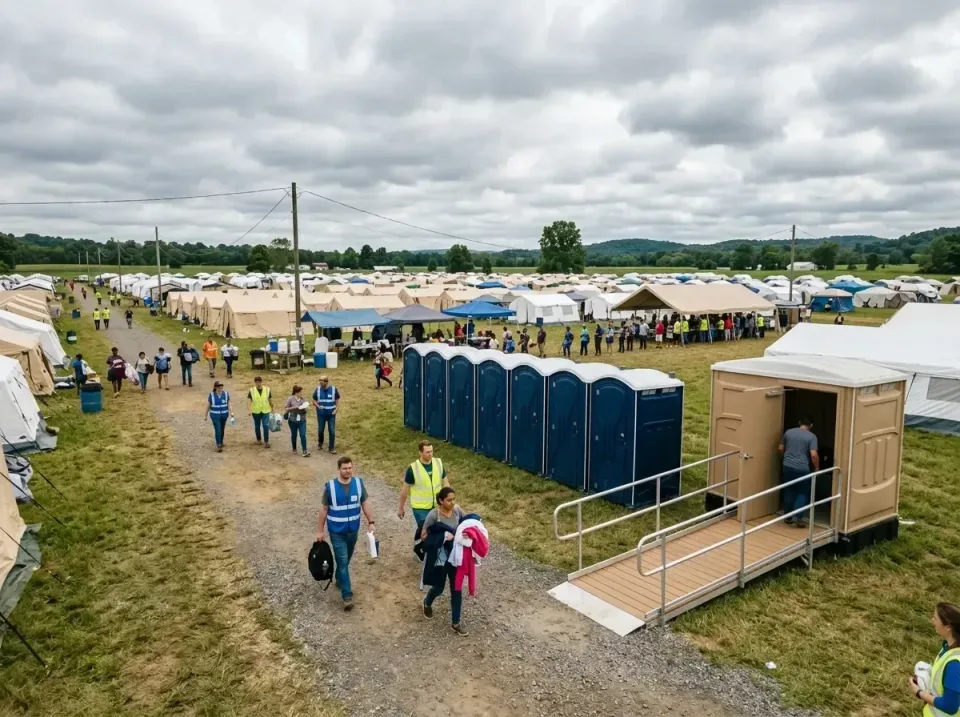 disaster-relief-camp-restrooms-010 — frequently asked questions, Dumpster & Portable Bathrooms Rental in Gosnell, AR